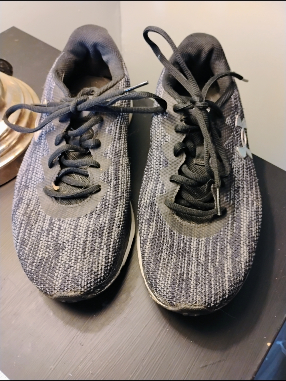 Under Armour Women’s Athletic Shoes - Black/Charcoal Knit